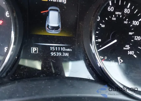 2015 Nissan Rogue Sv из США, поврежденный, VIN KNMAT2MV4FP544353